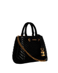 GUESS BOLSO SELA SMALL GIRLFRIEND SATCHEL NEGRO