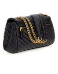 GUESS BOLSO SELA CONVERTIBLE XBODY FLAP NEGRO