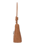 GUESS ADELASIA TOP ZIP SHOULDER BAG CARAMEL