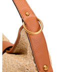 GUESS CAMDEN SHOULDER BAG NATURAL CAMEL