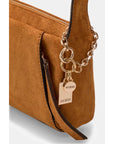 GUESS DEVON MINI CROSSBODY COGNAC