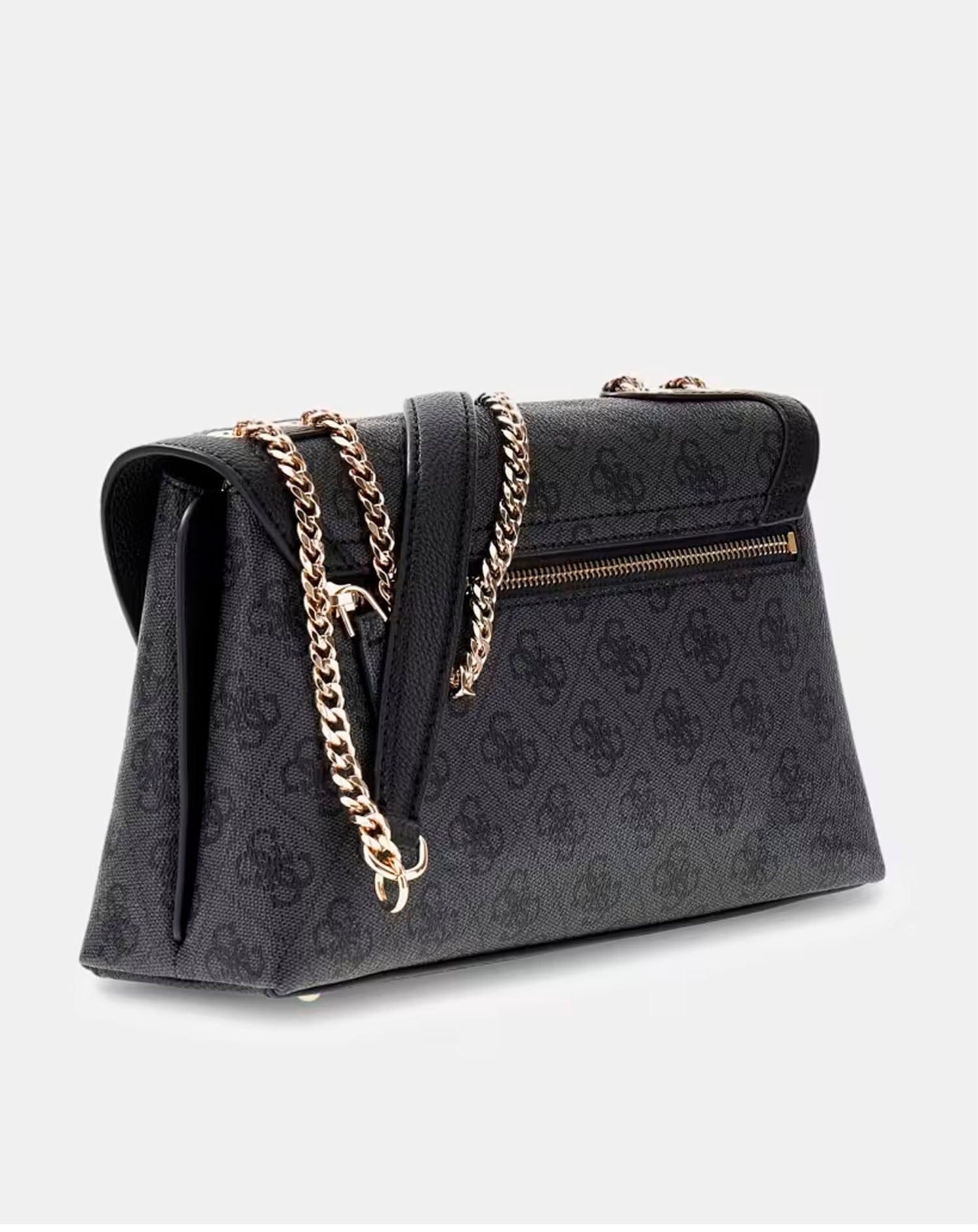 GUESS LINDSEY CONVERTIBLE XBODY FLAP COAL LOGO