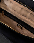 GUESS LINDSEY TOTE COAL LOGO