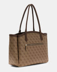 GUESS LINDSEY TOTE LATTE LOGO