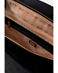 GUESS LINDSEY TOTE COAL LOGO