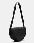 GUESS COLEEN LOGO CNVRTBL XBDY FLAP COAL LOGO