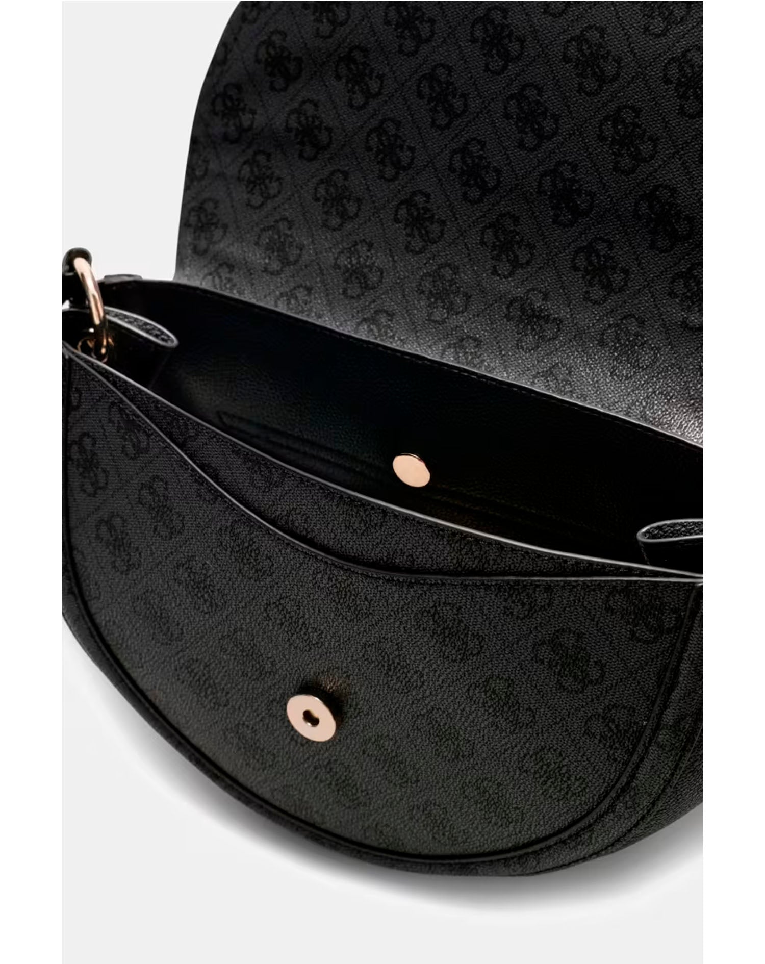 GUESS COLEEN LOGO CNVRTBL XBDY FLAP COAL LOGO