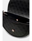 GUESS COLEEN LOGO CNVRTBL XBDY FLAP COAL LOGO