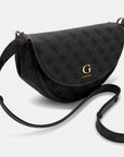 GUESS COLEEN LOGO CNVRTBL XBDY FLAP COAL LOGO