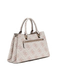 GUESS ELIETTE LOGO GIRLFRIEND SATCHEL DOVE LOGO