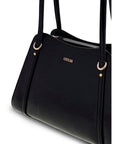 GUESS XENA SHOULDER SATCHEL BLACK