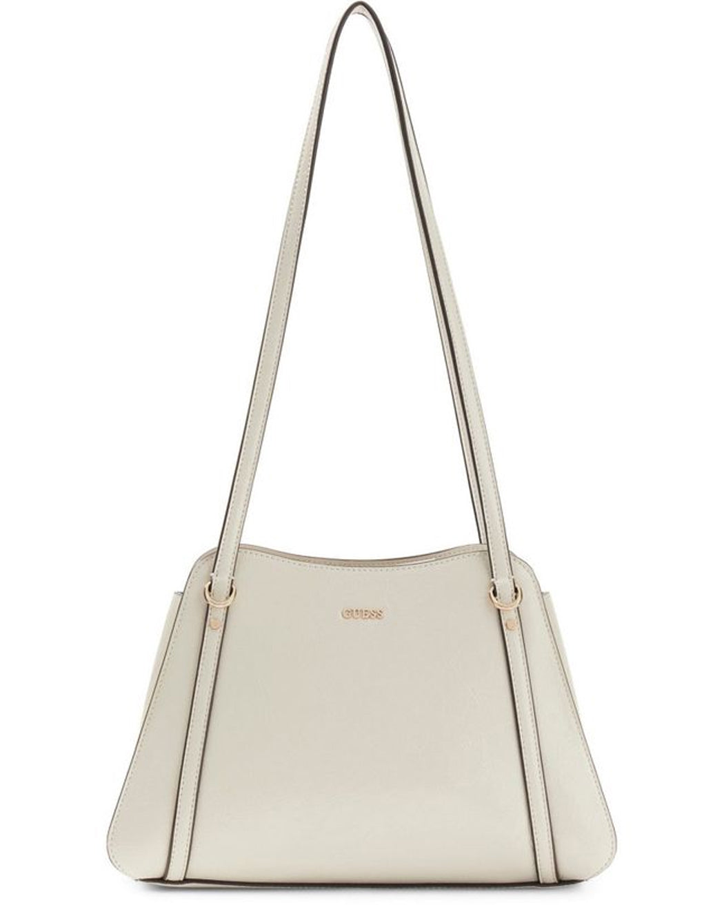GUESS XENA SHOULDER SATCHEL LIGHT TAUPE