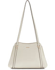 GUESS XENA SHOULDER SATCHEL LIGHT TAUPE