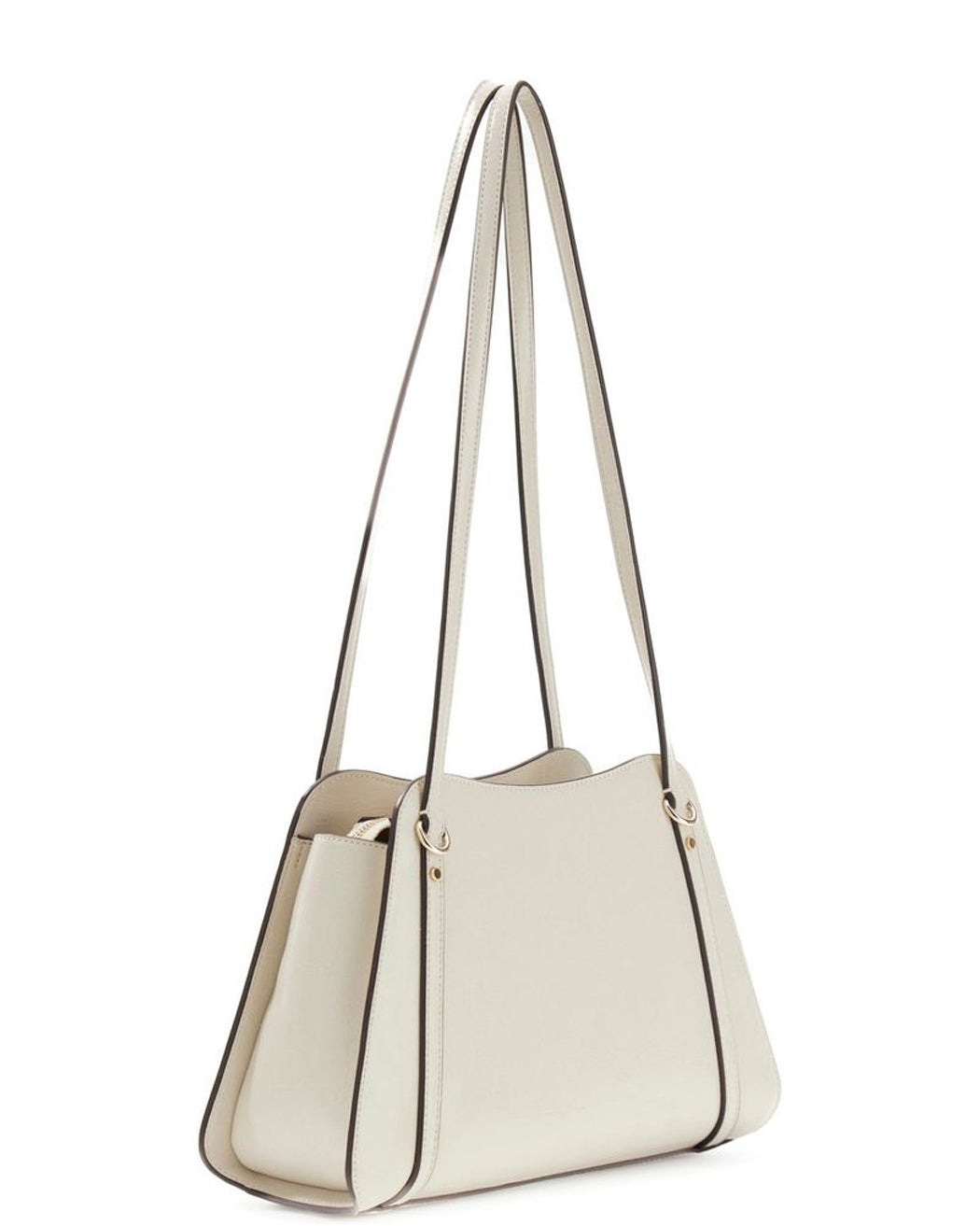 GUESS XENA SHOULDER SATCHEL LIGHT TAUPE