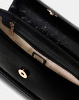 GUESS XENA FLAP SHOULDER BAG BLACK
