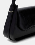 GUESS XENA FLAP SHOULDER BAG BLACK