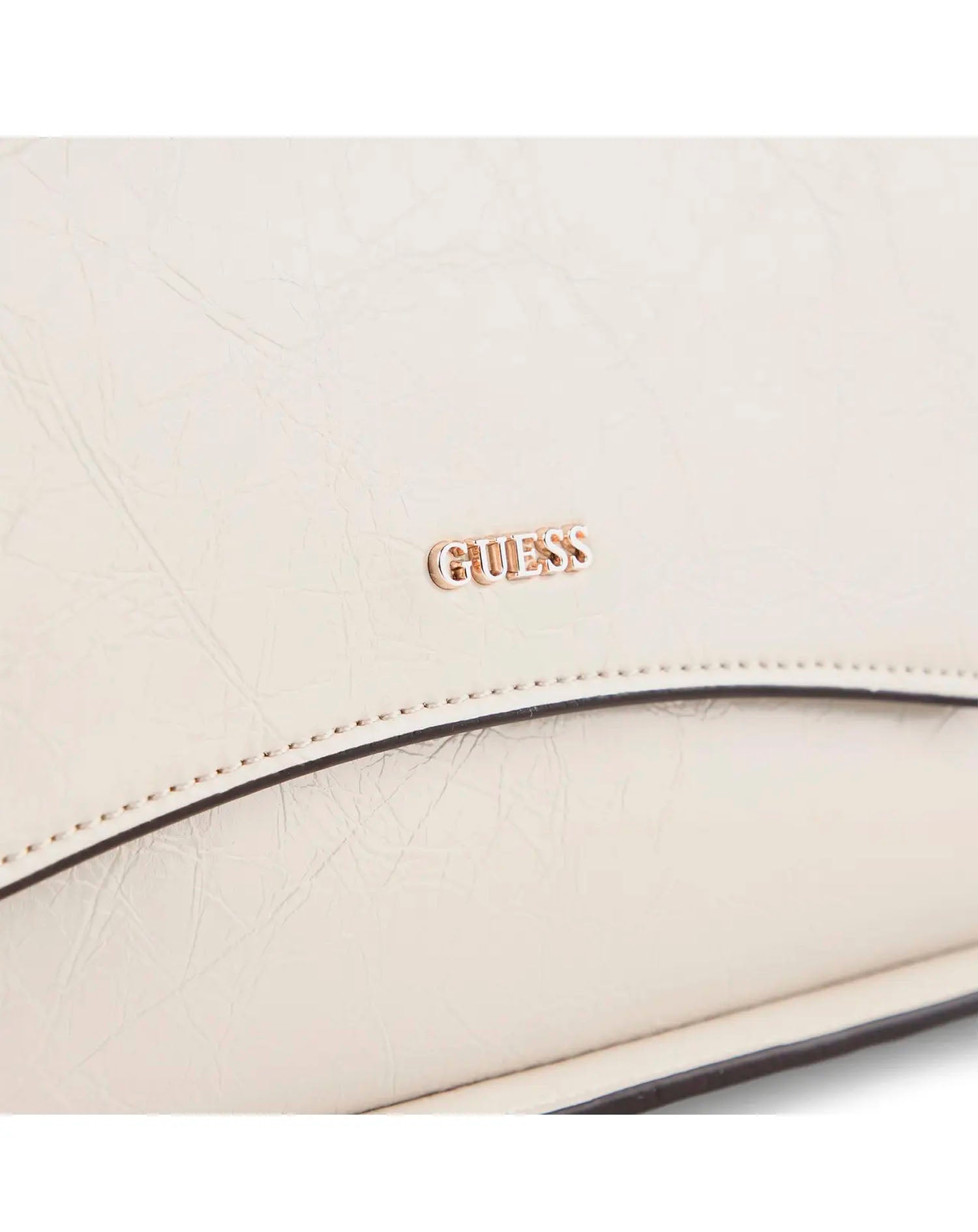 GUESS XENA FLAP SHOULDER BAG LIGHT TAUPE