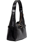 GUESS TAYLOR MINI HOBO BLACK