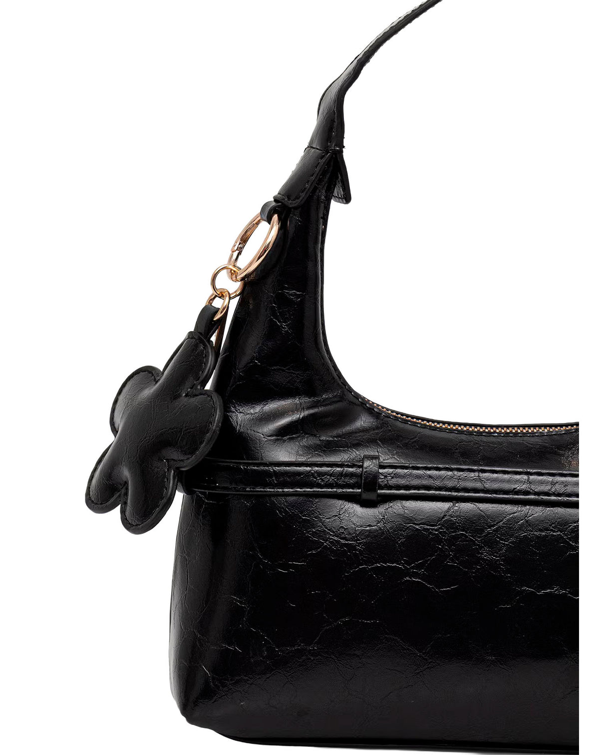 GUESS TAYLOR MINI HOBO BLACK