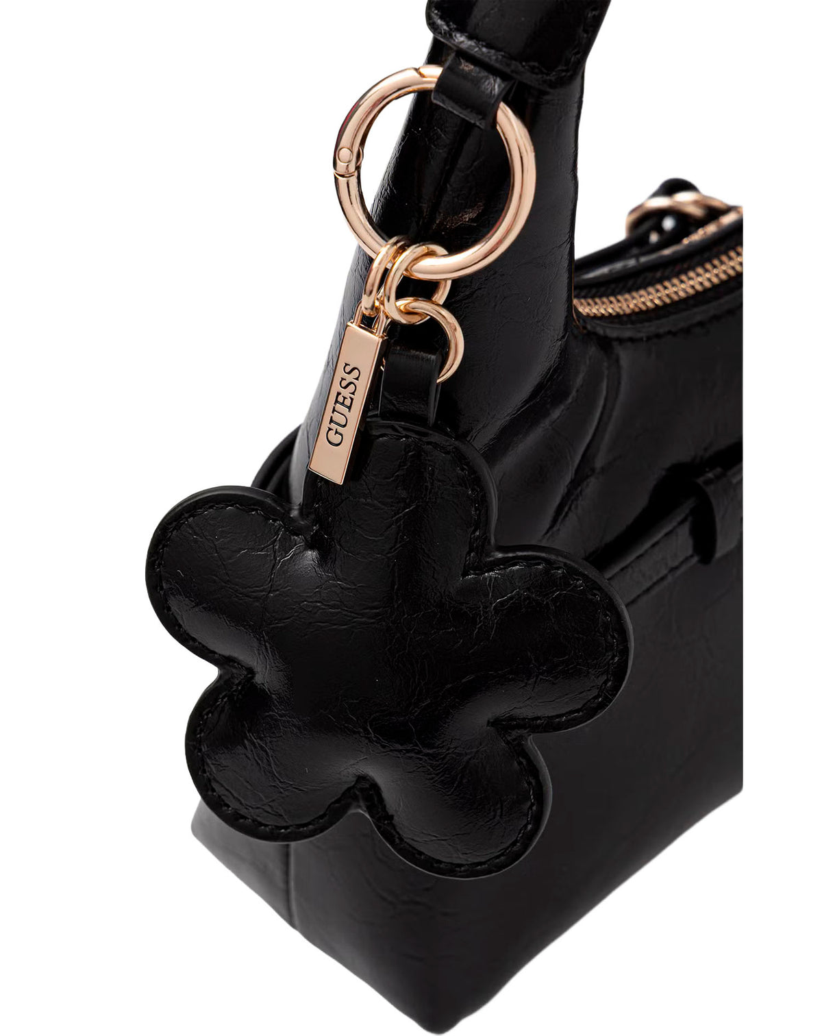 GUESS TAYLOR MINI HOBO BLACK