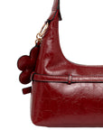 GUESS TAYLOR MINI HOBO RED