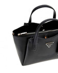 GUESS IWONA SATCHEL BLACK