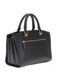GUESS QUEENSLAND LUXURY SATCHEL BLACK