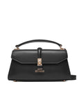 GUESS QUEENSLAND TOP HANDLE FLAP BLACK