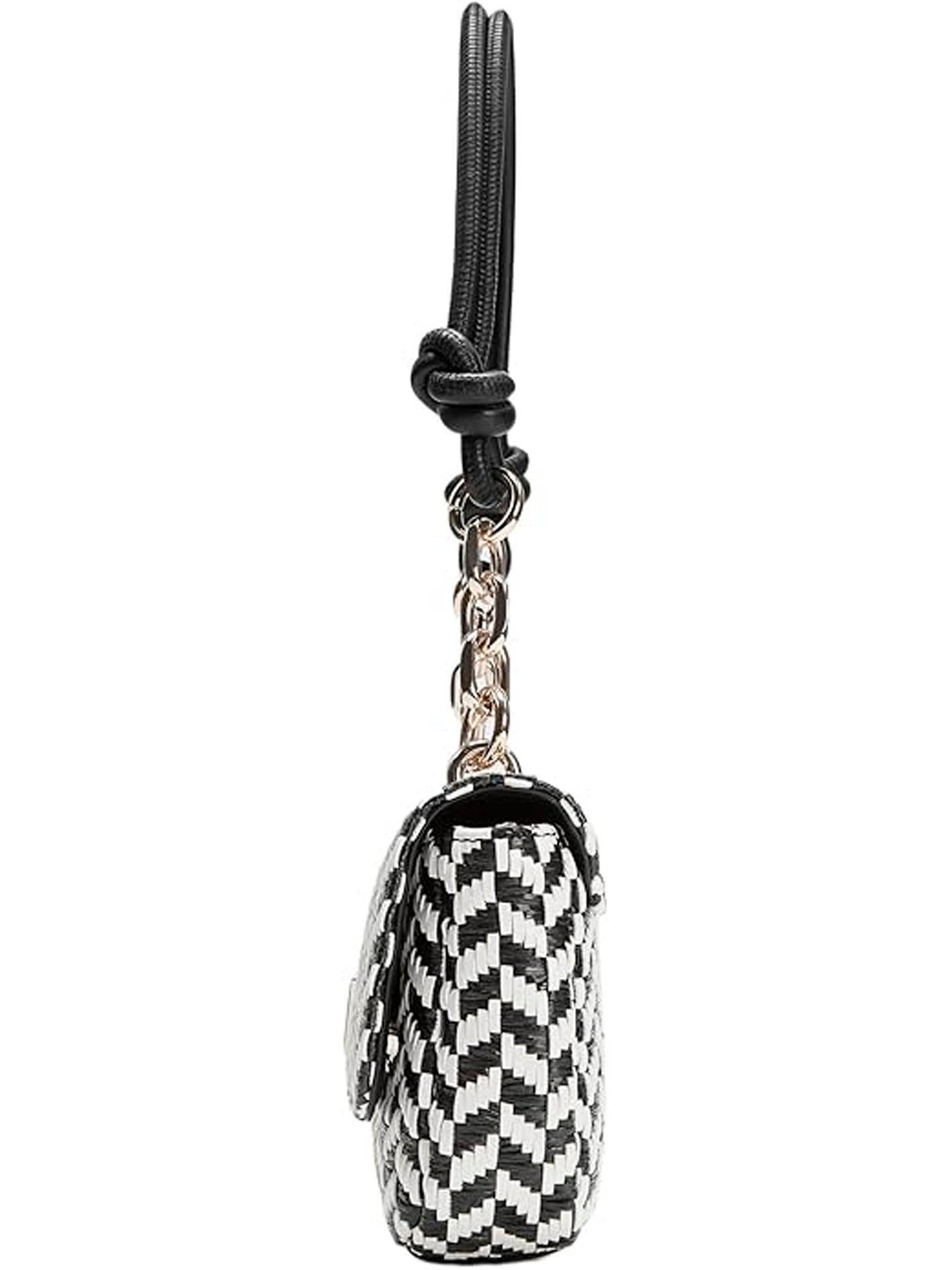 GUESS CAMDEN SHOULDER BAG BLACK MULTI