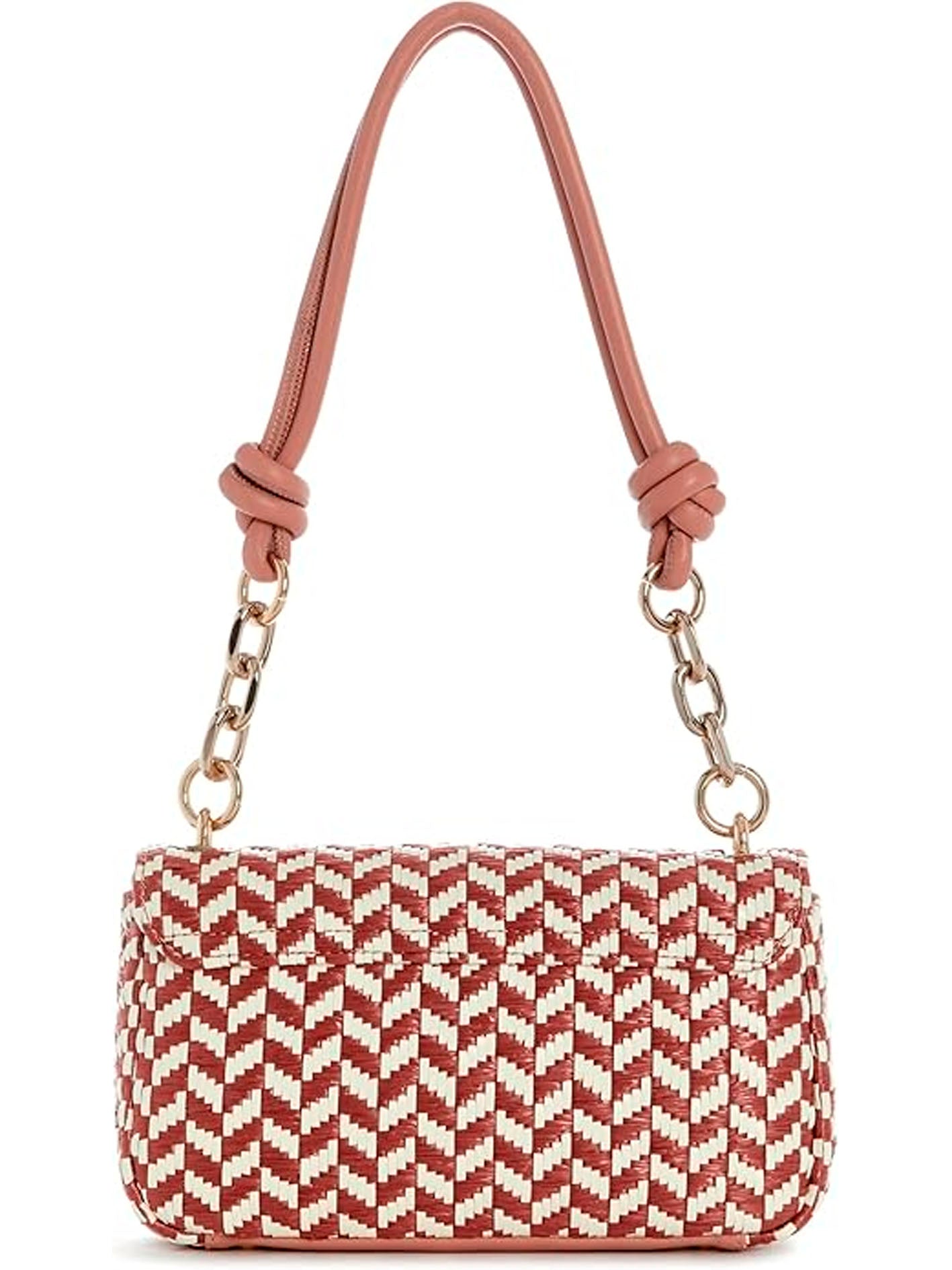 GUESS CAMDEN SHOULDER BAG CORAL PINK