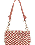 GUESS CAMDEN SHOULDER BAG CORAL PINK