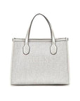 GUESS SILVANA 2 COMPARTIMENTOS TOTE SILVER