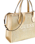 GUESS SILVANA 2 COMPARTIMENTOS TOTE GOLD