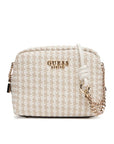 GUESS MIREMA CAMERA CROSSBODY WHITE MULTI