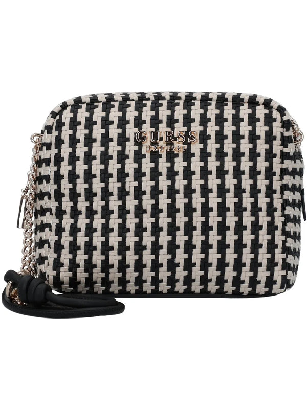 GUESS MIREMA CAMERA CROSSBODY BLACK MULTI HWWG9631140