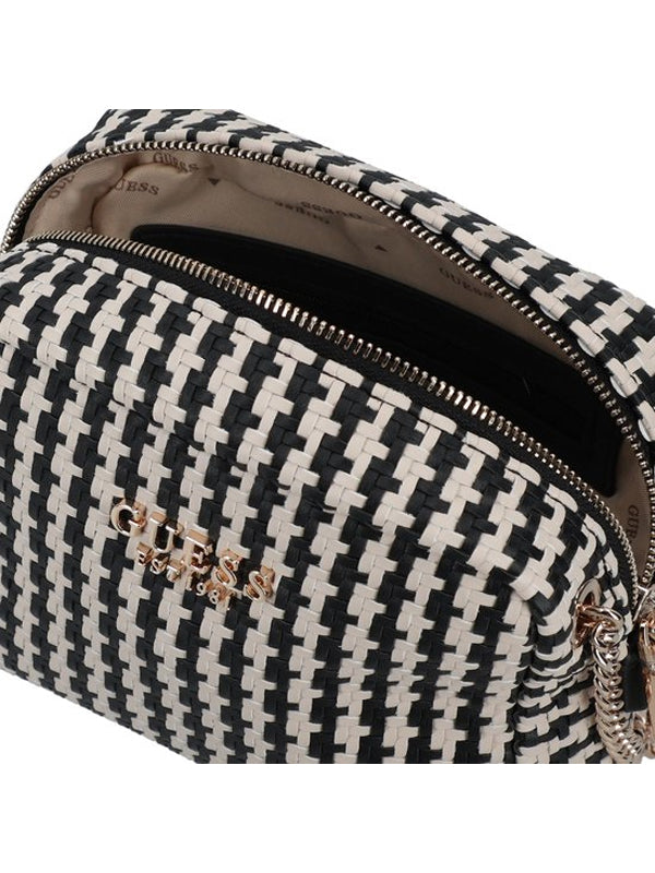 GUESS MIREMA CAMERA CROSSBODY BLACK MULTI