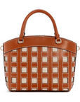 GUESS FRANKIE GIRLFRIEND SATCHEL CARAMEL