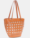 GUESS FRANKIE GIRLFRIEND TOTE CARAMEL