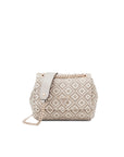 GUESS RIANEE CONVERTIBLE XBODY FLAP TAUPE