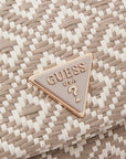 GUESS RIANEE CONVERTIBLE XBODY FLAP TAUPE