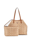 GUESS VIKKY II LARGE TOTE COGNAC