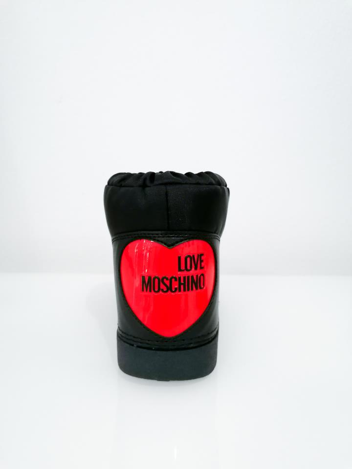 LOVE MOSCHINO BOTA DE AGUA NEGRO