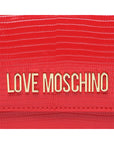 LOVE MOSCHINO SMART DAILY BAG ROSSO