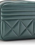 LOVE MOSCHINO BOLSO BANDOLERA ACOLCHADA VERDE