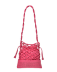 LOVE MOSCHINO BANDOLERA SUMMER NET FUXIA