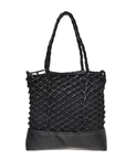 LOVE MOSCHINO SHOPPER SUMMER NET NERO