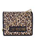 LOVE MOSCHINO MINI BOLSO DE LEOPARDO