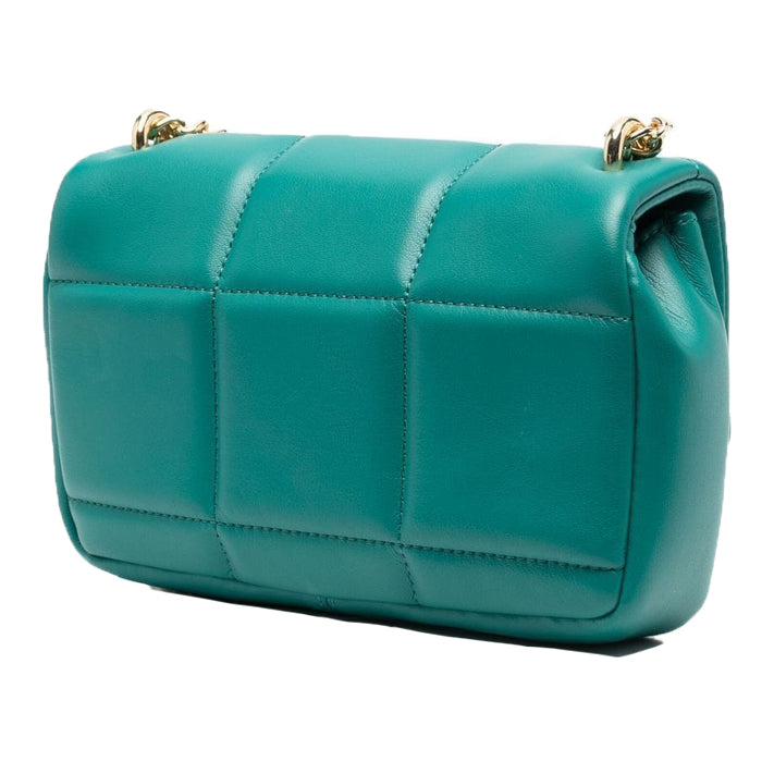 LOVE MOSCHINO BANDOLERA ACOLCHADA VERDE