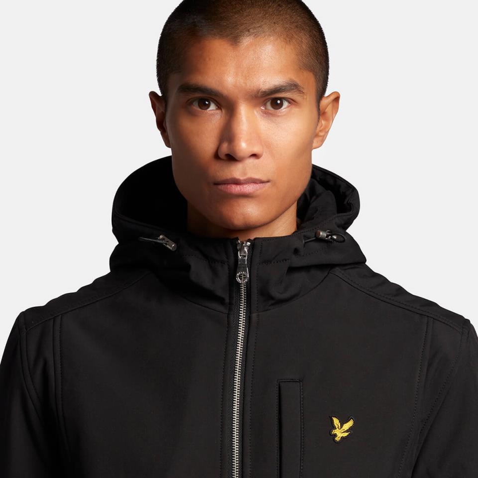 LYLE &amp; SCOTT SOFT JACKET JET BLACK