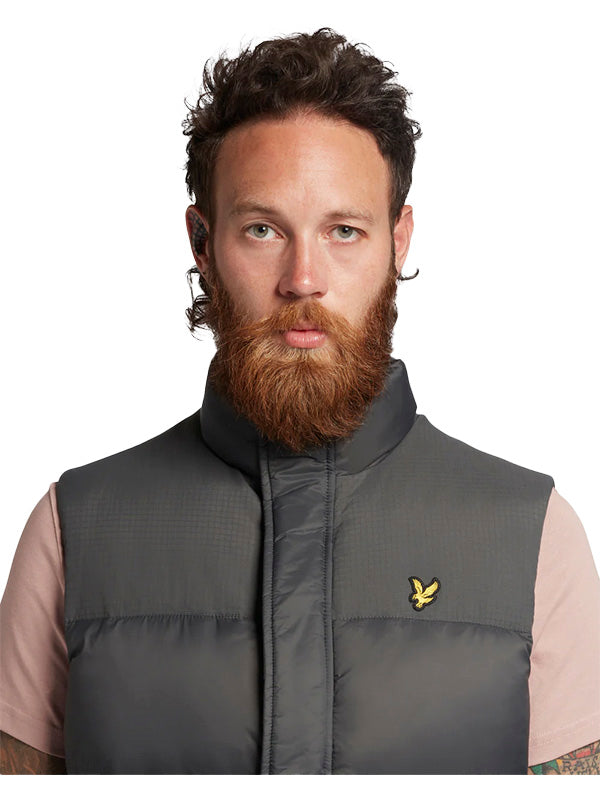 LYLE &amp; SCOTT WADDED GILET GUNMETAL